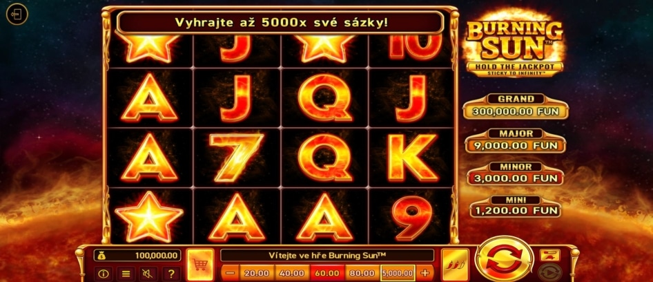 Burning Sun od Wazdan
