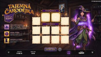 Ukázka nesetřeného losu Tajemná čarodějka