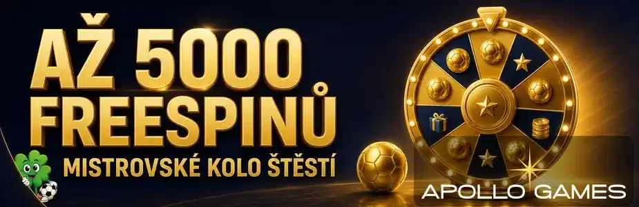 Mistrovské kolo štěstí Apollo Games