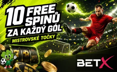 Mistrovské točky zadara u BetX