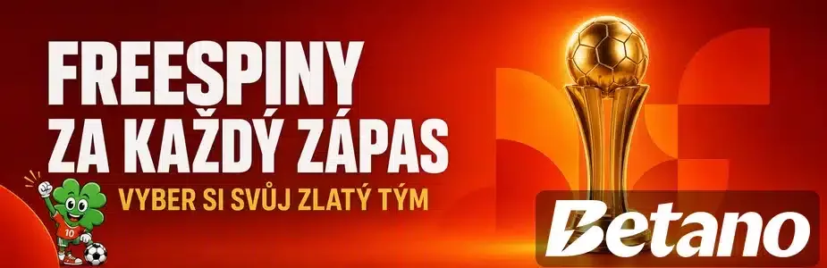Otočky zdarma za každý zápas u Betana