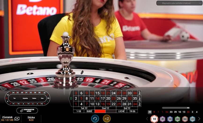 Betano ruleta