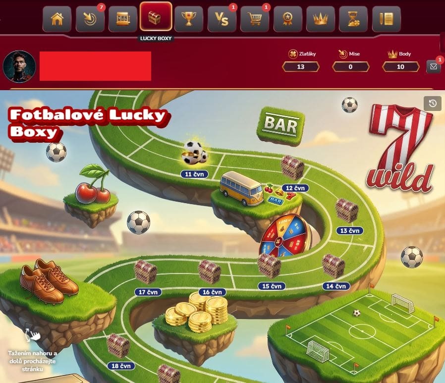 Fotbalové Lucky Boxy u LuckyBet