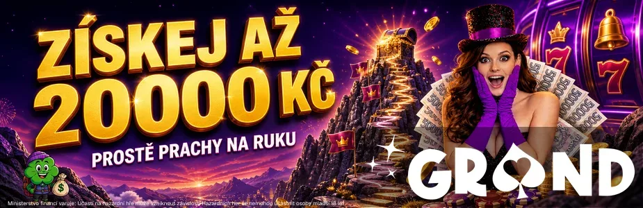Získej až 20 000 Kč na ruku od Grandwinu