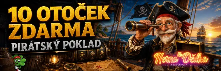 Získej 10 otoček zdarma v Herně u Dědka