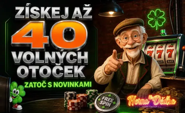 40 otoček v Herně u Dědka