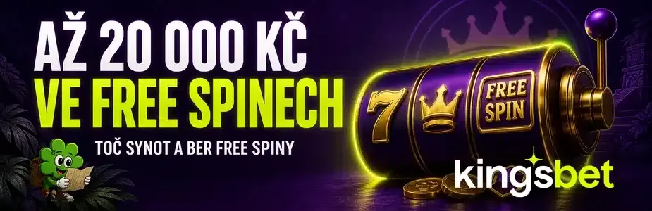 Toč Synot a ber až 20 000 Kč ve FS u Kingsbetu