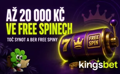Toč Synot a ber až 20 000 Kč ve FS u Kingsbetu
