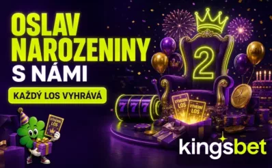 Oslav narozeniny s Kingsbetem a vyhraj losy