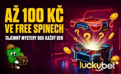 Mystery Boxy každý den u LuckyBetu