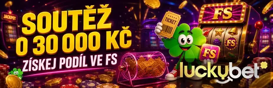 Soutěž o 30 000 Kč v Luckybetu