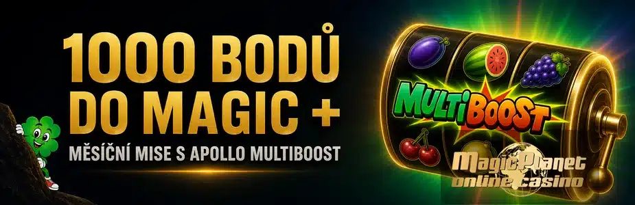 Magic Planet 1000 bodů banner