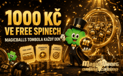 Magic Planet Casino nabízí 1000 Kč ve free spinech