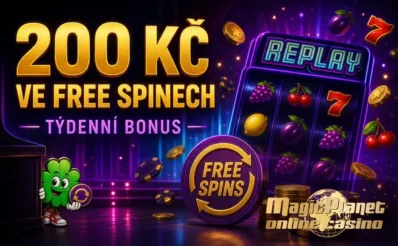 Týdenní bonus o 200 Kč ve FS u Magic Planet