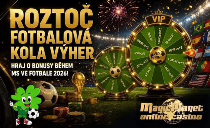Fotbalová kola výher u Magic Planet