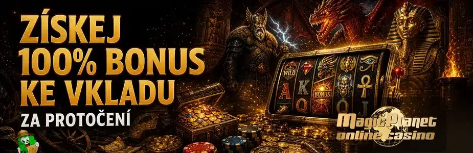 Bonus 100% ke vkladu od Magic Planet