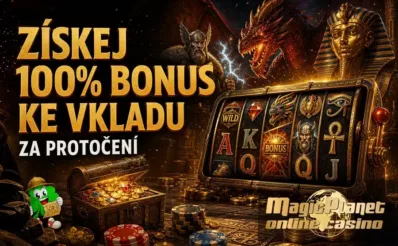 Bonus 100% ke vkladu od Magic Planet