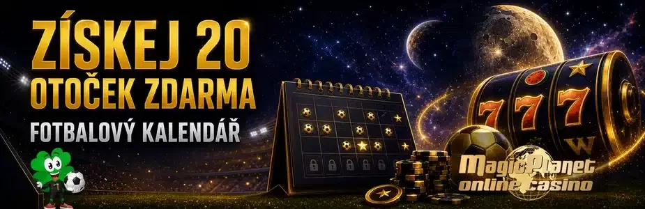 20 otoček zdarma z fotbalového kalendáře u Magic Planet