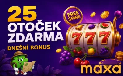 25 otoček zdarma u Maxy