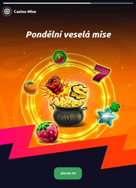 Pondělní veselá mise u Betana
