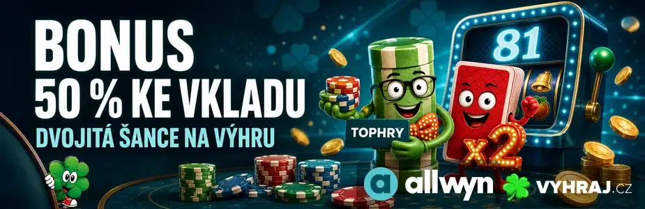 Bonus 50 % ke vkladu u Allwynu