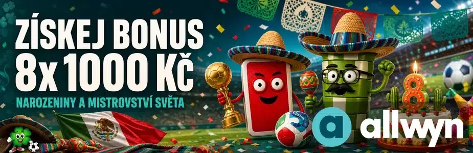 Bonus 8x 1000 Kč na Sazka Hrách