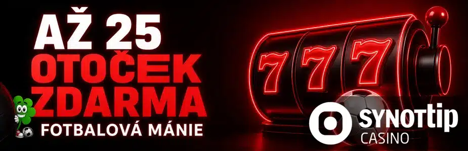 25 otoček zdarma od Synottipu