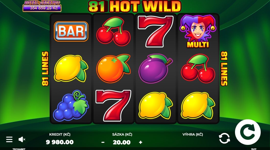 Automat 81 Hot Wild od Tech4Bet