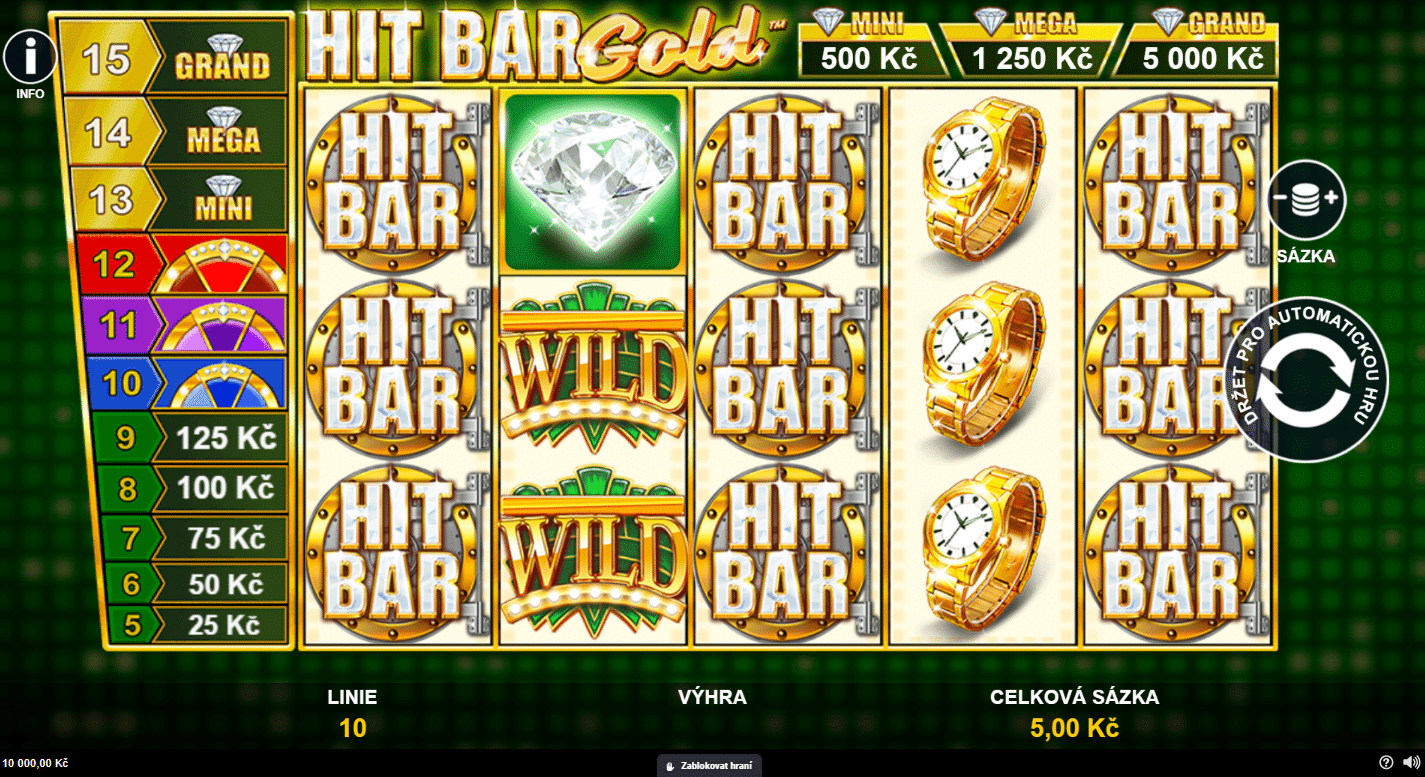Automat Hit Bar Gold