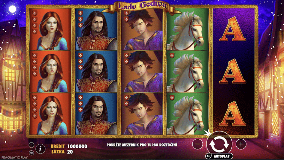 Lady Godiva od Pragmatic Play