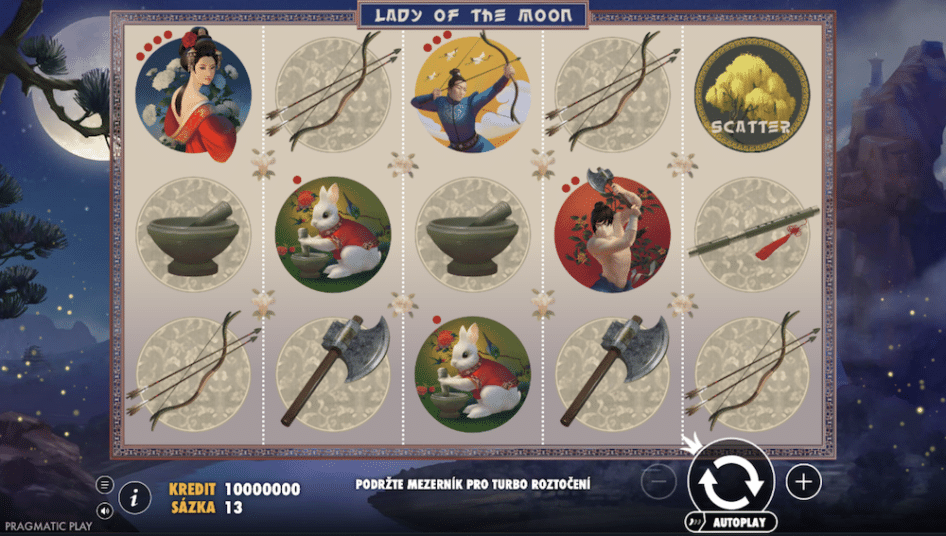 Lady of the Moon od Pragmatic Play