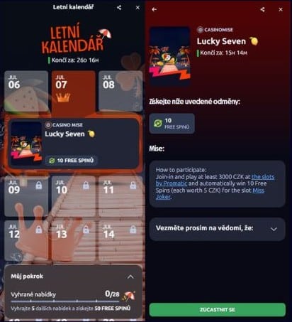 Letní kalendář