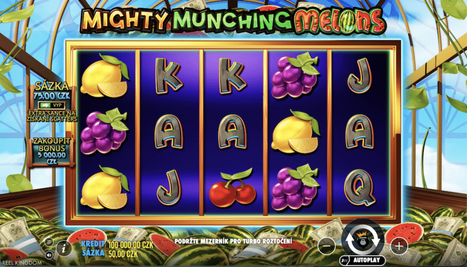 Mighty Munching Melons od Pragmatic Play