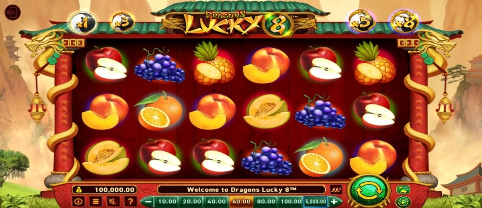 Dragons Lucky 8 od Wazdan