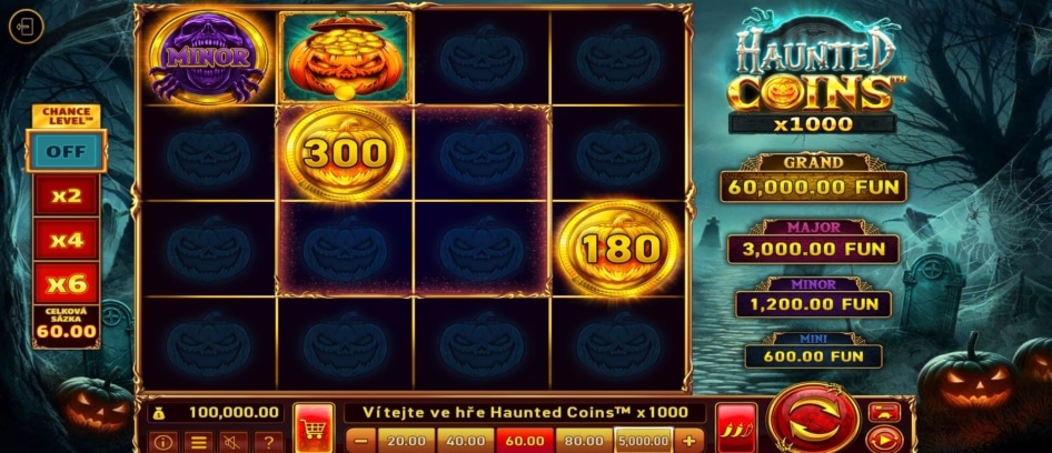 Haunted Coins od Wazdan