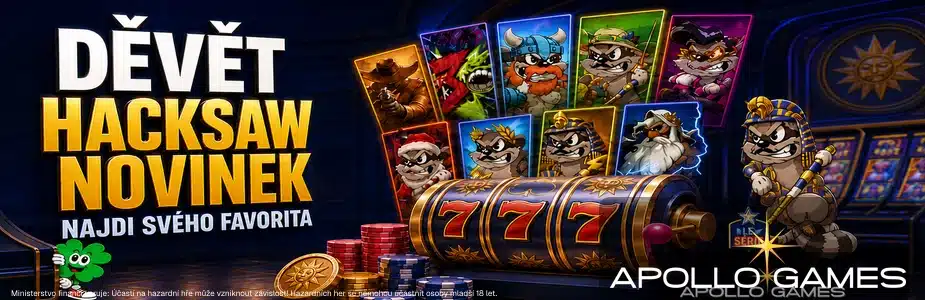 Hacksaw novinky u casina Apollo Games