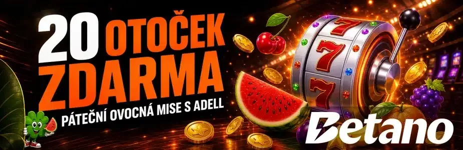 20 otoček zdarma v páteční misi u Betana