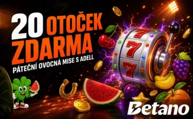 20 otoček zdarma v páteční misi u Betana