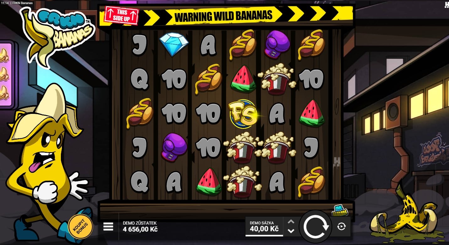 FRKN Bananas od Hacksaw Gaming