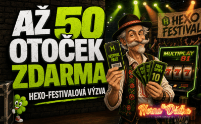 Až 50 otoček zdarma v Herně U Dědka