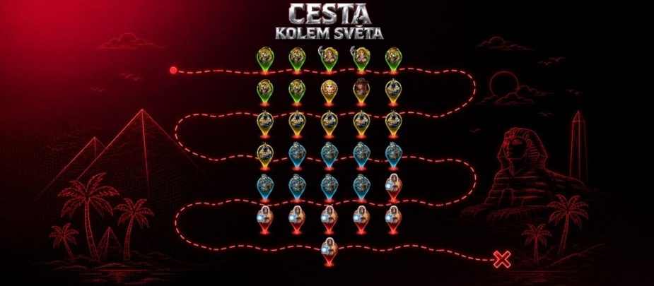 Synottip Kalendář Cesta kolem světa