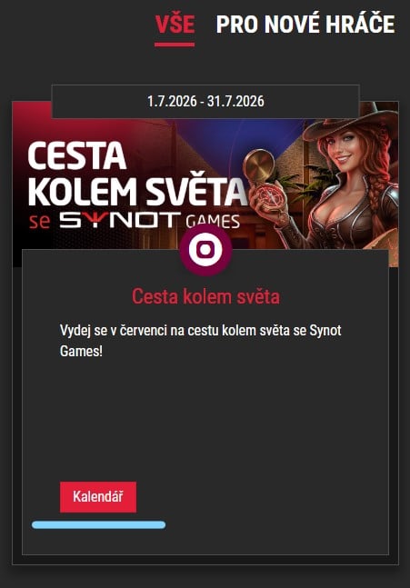 Kalendář Cesta kolem světa Synottip