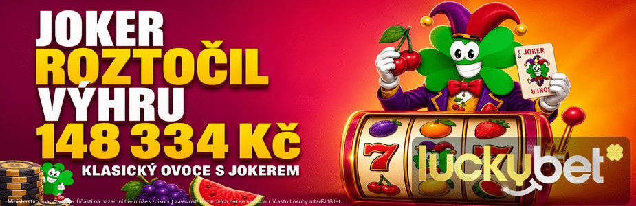 Výhra 148 334 Kč v LuckyBet