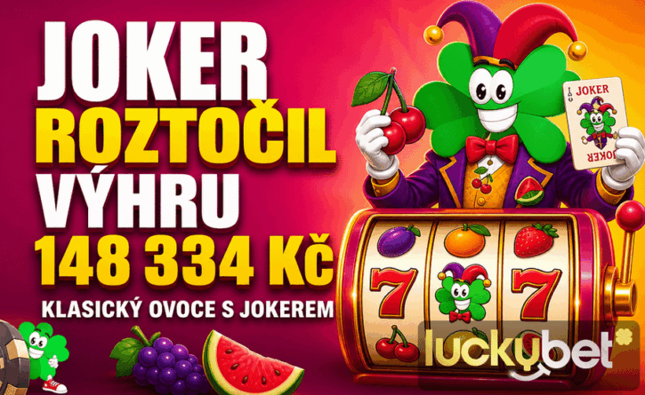 Výhra 148 334 Kč v LuckyBet