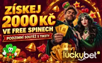 Soutěž o podíl ve free spinech u Luckybetu