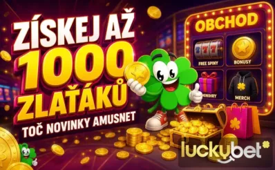Zlaťáky od Luckybet casina