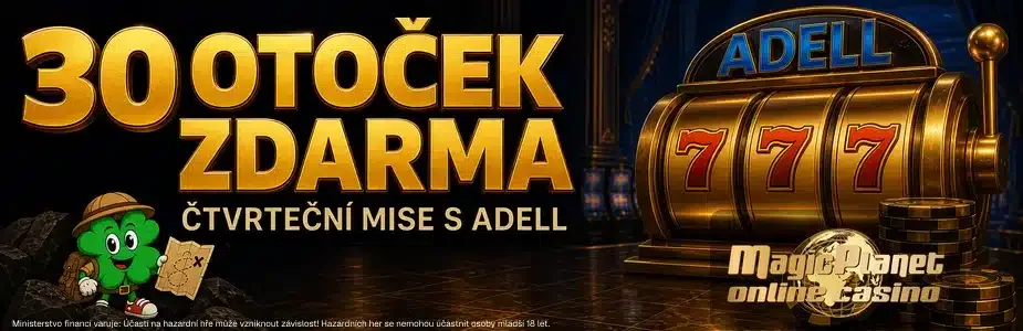 30 free spinů u Magic Planet - čtvrteční mise
