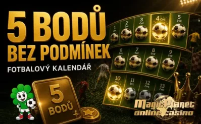 5 bodů v casinu Magic Planet