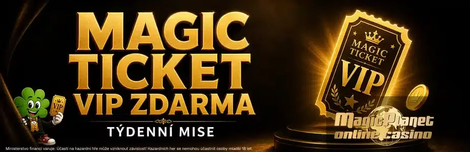 Týdenní Mise u Magic Planet casina