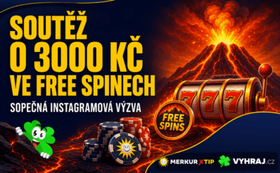 Soutěž o 3000 Kč ve free spinech u Merkuru